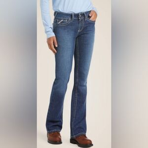 Ariat Work FR DuraStretch Boot Cut Jean Mid Rise Size 30 x 28 CAT 2